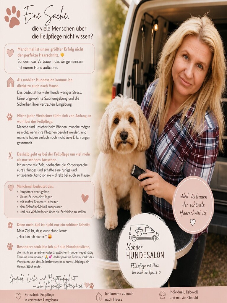 Johanna Maziarz, mobile Hundefriseur bei JOKA’S in Düren